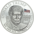 Donald Trump Silver