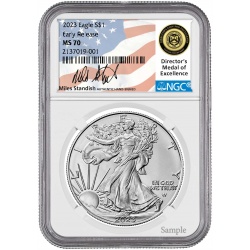 2023 $1 American Silver Eagle NGC MS70 Early Release