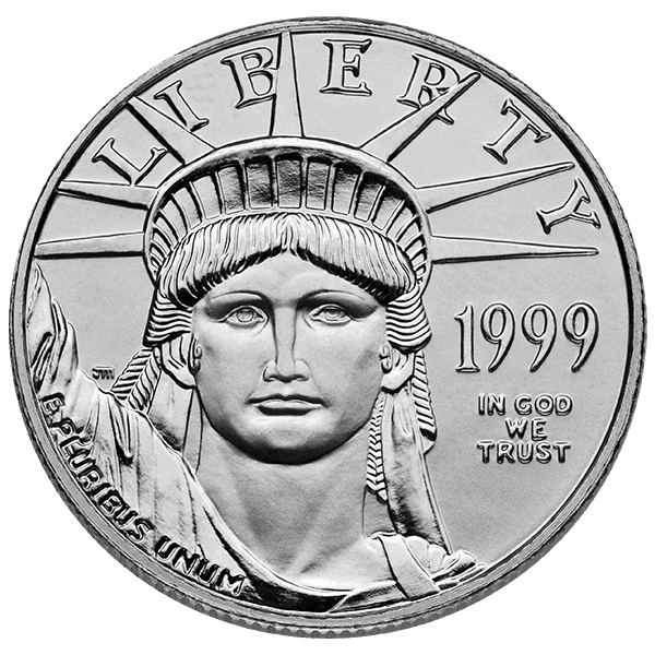 $50 1/2 OZ AMERICAN PLATINUM EAGLE