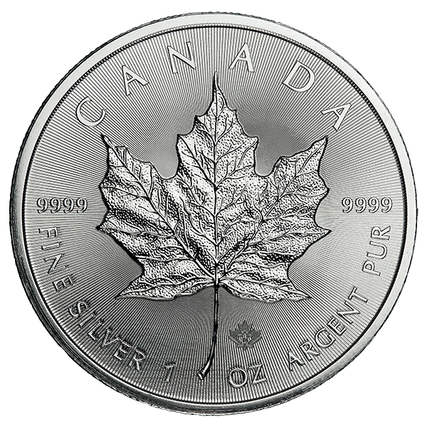 1 OZ CANADIAN SILVER MAPLE LEAF