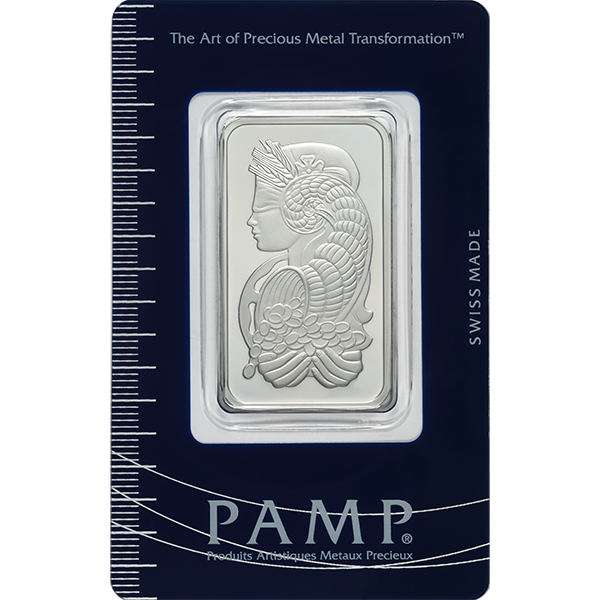 1 OZ PLATINUM BAR PAMP