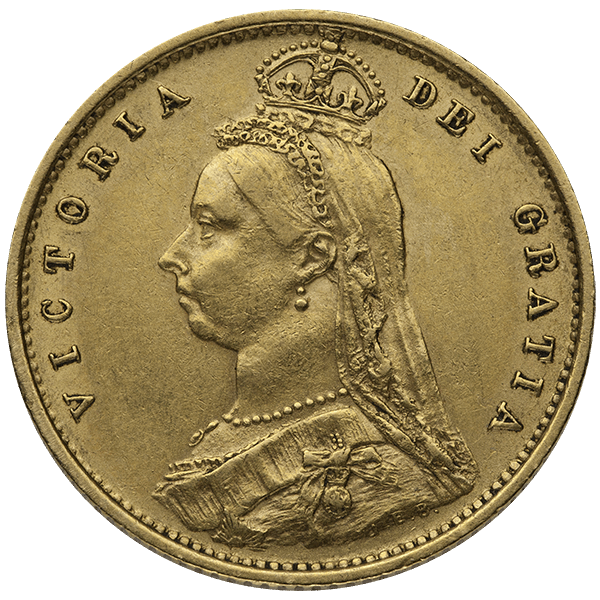 BRITISH GOLD 1/2 ENGLISH GOLD SOVEREIGN