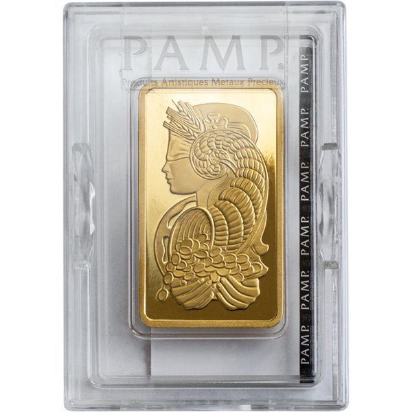 10 OZ GOLD BAR PAMP
