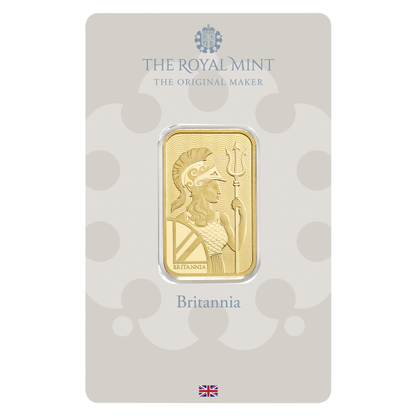 20 GRAM GOLD BAR BRITANNIA