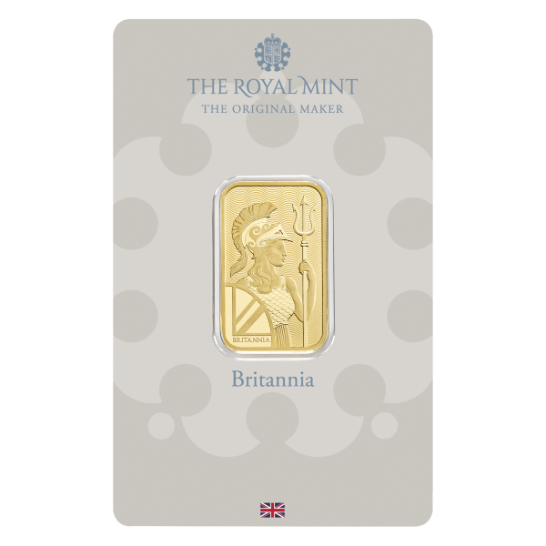 10 GRAM GOLD BAR BRITANNIA