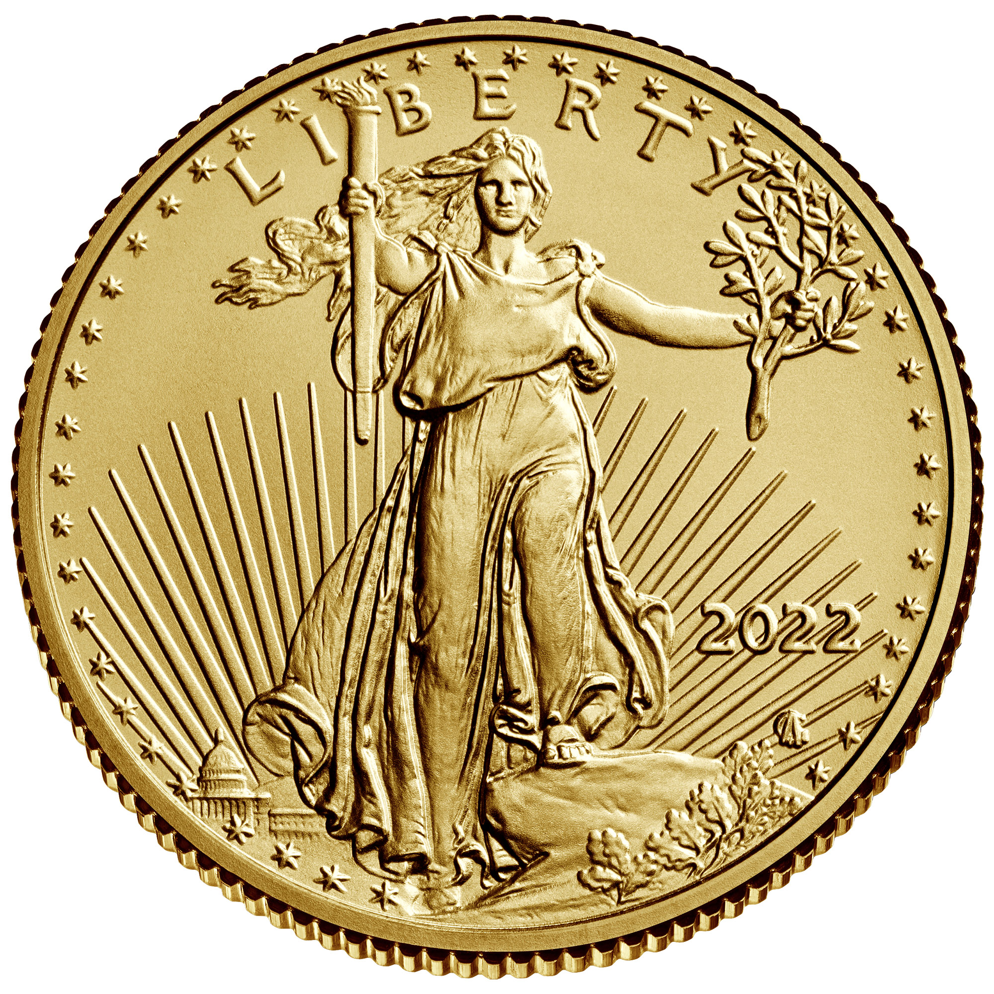 $10 1/4 OZ AMERICAN GOLD EAGLE