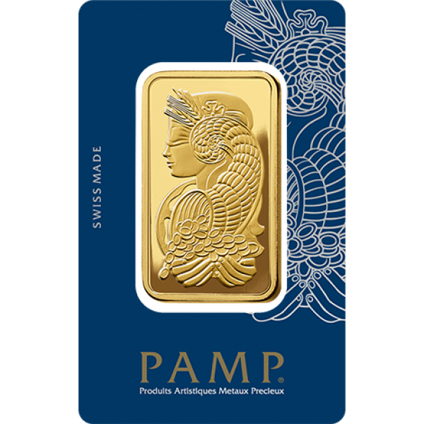 100 GRAM GOLD BAR PAMP FORTUNA