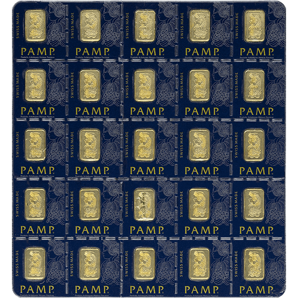 25 GRAM GOLD MULTIGRAM PAMP