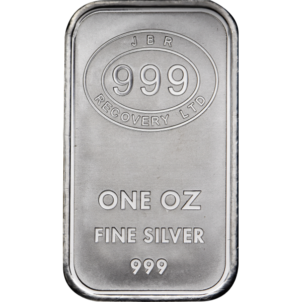 1 OZ SILVER BAR JBR RECOVERY