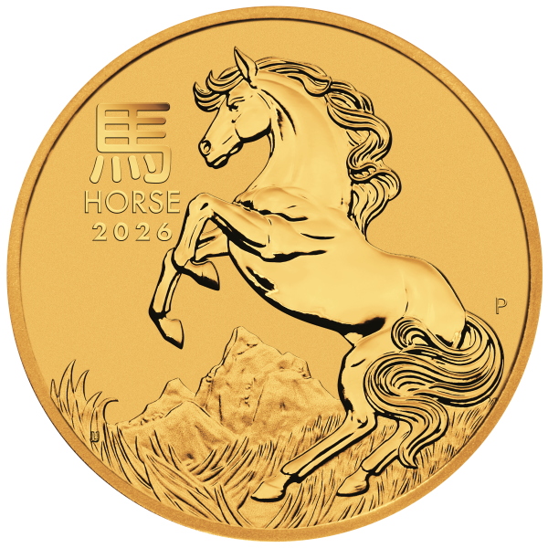 2026 1/20 OZ PERTH MINT GOLD HORSE (LUNAR SERIES)