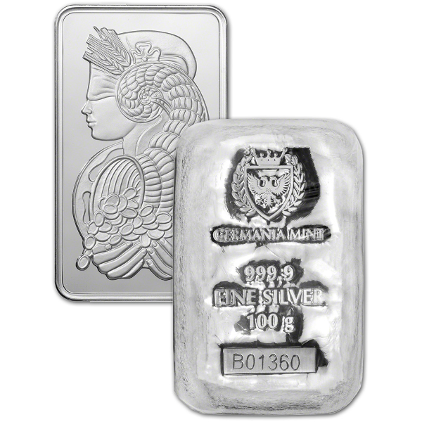 100 GRAM SILVER BAR