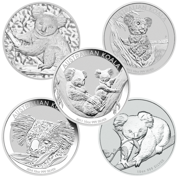 10 OZ AUSTRALIAN SILVER KOALA