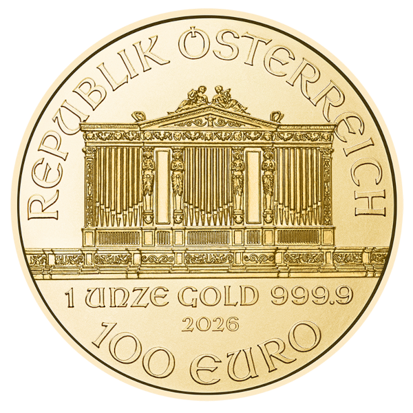 AUSTRIAN GOLD 2026 1 OZ AUSTRIAN GOLD PHILHARMONIC