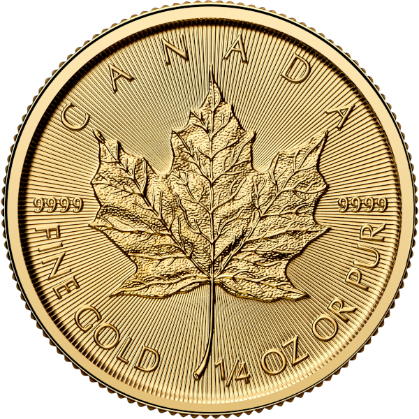 CANADIAN GOLD 2026 1/4 OZ CANADIAN GOLD MAPLE LEAF