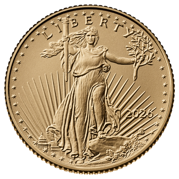 AMERICAN GOLD EAGLE 2026 1/10 OZ AMERICAN GOLD EAGLE
